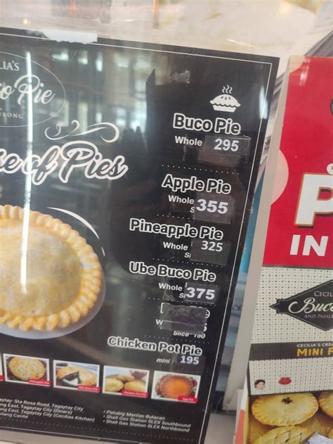 Cecilia's Buco Pie, Tarts and Pasalubong desserts, .